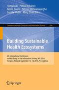 Li / Nykänen / Zhan |  Building Sustainable Health Ecosystems | Buch |  Sack Fachmedien