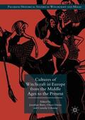 Barry / Usborne / Davies |  Cultures of Witchcraft in Europe from the Middle Ages to the Present | Buch |  Sack Fachmedien