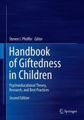 Pfeiffer |  Handbook of Giftedness in Children | Buch |  Sack Fachmedien