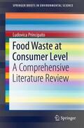 Principato |  Food Waste at Consumer Level | Buch |  Sack Fachmedien