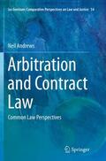 Andrews |  Arbitration and Contract Law | Buch |  Sack Fachmedien