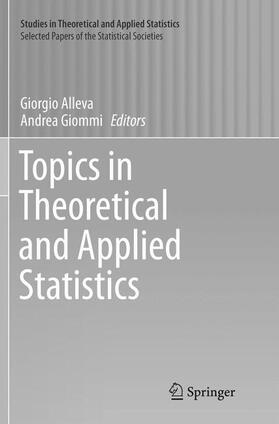 Giommi / Alleva | Topics in Theoretical and Applied Statistics | Buch | sack.de
