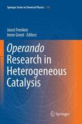 Groot / Frenken |  Operando Research in Heterogeneous Catalysis | Buch |  Sack Fachmedien