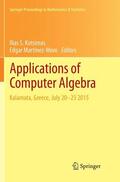 Martínez-Moro / Kotsireas |  Applications of Computer Algebra | Buch |  Sack Fachmedien