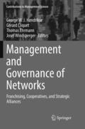 Hendrikse / Windsperger / Cliquet |  Management and Governance of Networks | Buch |  Sack Fachmedien