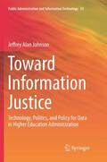 Johnson |  Toward Information Justice | Buch |  Sack Fachmedien