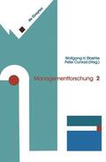 Conrad / Staehle |  Managementforschung | Buch |  Sack Fachmedien