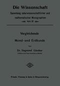 Günther |  Vergleichende Mond- und Erdkunde | Buch |  Sack Fachmedien