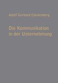 Coenenberg |  Die Kommunikation in der Unternehmung | Buch |  Sack Fachmedien