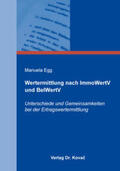 Egg |  Wertermittlung nach ImmoWertV und BelWertV | Buch |  Sack Fachmedien