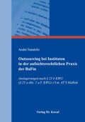 Natalello |  Outsourcing bei Instituten in der aufsichtsrechtlichen Praxis der BaFin | Buch |  Sack Fachmedien