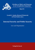 Sander / Wisniewski / Wisniewski |  Internal Security and Public Security | Buch |  Sack Fachmedien