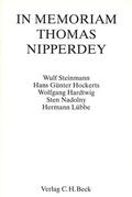  In Memoriam Thomas Nipperdey | Buch |  Sack Fachmedien