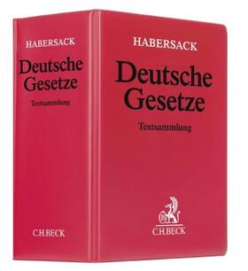 Habersack (vormals Schönfelder) | Deutsche Gesetze, mit Fortsetzungsbezug | Loseblattwerk | sack.de