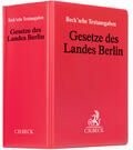  Gesetze des Landes Berlin, ohne Fortsetzungsbezug | Loseblattwerk |  Sack Fachmedien