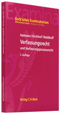 Heimann / Kirchhof / Fabio |  Verfassungsrecht und Verfassungsprozessrecht | Buch |  Sack Fachmedien