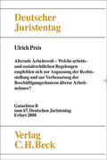 Preis |  Verhandlungen des 67. Deutschen Juristentages Erfurt 2008 Bd. I: Gutachten Teil B: Alternde Arbeitswelt | Buch |  Sack Fachmedien