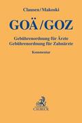 Clausen / Schroeder-Printzen |  GOÄ / GOZ | Buch |  Sack Fachmedien