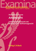 Herresthal / Thume |  Arbeitsrecht | Buch |  Sack Fachmedien