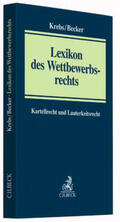 Krebs / Becker |  Lexikon des Wettbewerbsrechts | Buch |  Sack Fachmedien