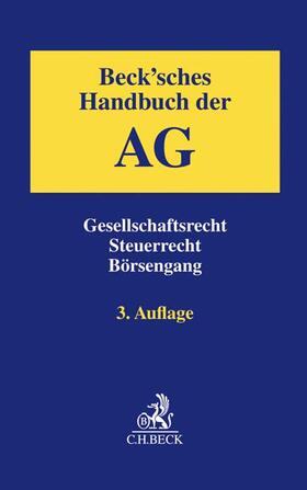 Drinhausen / Eckstein | Beck'sches Handbuch der AG | Buch | sack.de