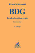 Urban / Wittkowski |  Bundesdisziplinargesetz | Buch |  Sack Fachmedien
