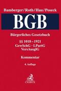 Bamberger / Roth / Hau |  Bürgerliches Gesetzbuch: BGB  Band 4: §§ 1018-1921 - GewSchG, LPartG, VersAusglG  | Buch |  Sack Fachmedien