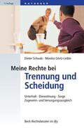 Schwab / Görtz-Leible |  Meine Rechte bei Trennung und Scheidung | eBook | Sack Fachmedien