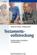 Klinger / Roth |  Testamentsvollstreckung | eBook | Sack Fachmedien