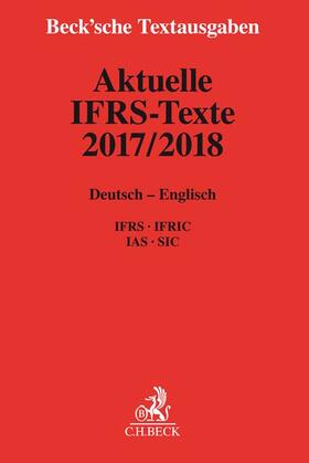 Aktuelle IFRS-Texte 2017/2018 | Buch | sack.de
