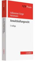 Vollkommer / Greger / Heinemann |  Anwaltshaftungsrecht | Buch |  Sack Fachmedien