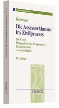 Knöringer / Kunnes |  Die Assessorklausur im Zivilprozess | Buch |  Sack Fachmedien