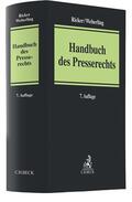 Ricker / Weberling |  Handbuch des Presserechts | Buch |  Sack Fachmedien