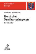 Hornmann |  Hessisches Nachbarrechtsgesetz | Buch |  Sack Fachmedien