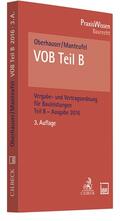 Oberhauser / Manteufel |  VOB Teil B | Buch |  Sack Fachmedien