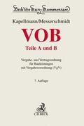 Kapellmann / Messerschmidt |  VOB Teile A und B: VOB A und B | Buch |  Sack Fachmedien