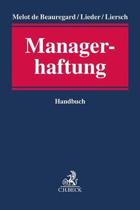 Melot de Beauregard / Lieder / Liersch | Managerhaftung | Buch | sack.de