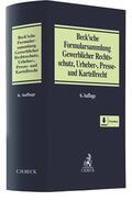 Badtke |  Beck'sche Formularsammlung Gewerblicher Rechtsschutz, Urheber-, Presse- und Kartellrecht | Buch |  Sack Fachmedien