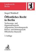 Siegel / Waldhoff |  Öffentliches Recht in Berlin | Buch |  Sack Fachmedien