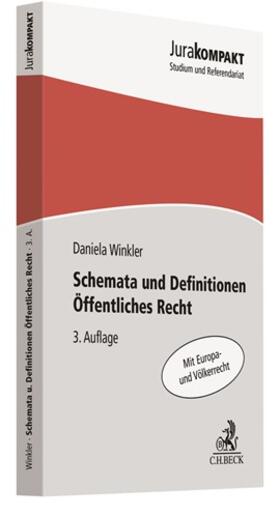 Winkler | Schemata und Definitionen Öffentliches Recht ...