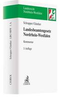Schrapper / Günther |  Landesbeamtengesetz Nordrhein-Westfalen: LBG NRW | Buch |  Sack Fachmedien