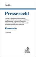 Löffler / Wenzel / Sedelmeier |  Presserecht | Buch |  Sack Fachmedien