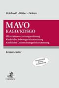 Reichold / Ritter / Gohm |  Mitarbeitervertretungsordnung / Kirchliche Arbeitsgerichtsordnung / Kirchliche Datenschutzgerichtsordnung: MAVO / KAGO / KDSGO  | Buch |  Sack Fachmedien