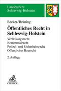 Becker / Brüning |  Öffentliches Recht in Schleswig-Holstein | Buch |  Sack Fachmedien