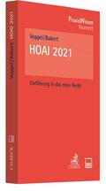 Voppel / Bubert |  HOAI 2021 | Buch |  Sack Fachmedien