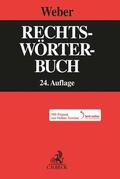 Weber (vormals Creifelds) |  Rechtswörterbuch | Buch |  Sack Fachmedien