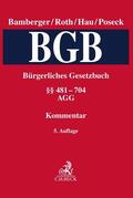 Bamberger / Roth / Hau / Poseck |  Bürgerliches Gesetzbuch  Band 2: §§ 481-704, AGG | Buch |  Sack Fachmedien