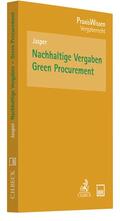 Jasper |  Nachhaltige Vergaben - Green Procurement | Buch |  Sack Fachmedien