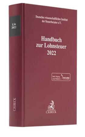 Handbuch zur Lohnsteuer 2022 | Buch | sack.de