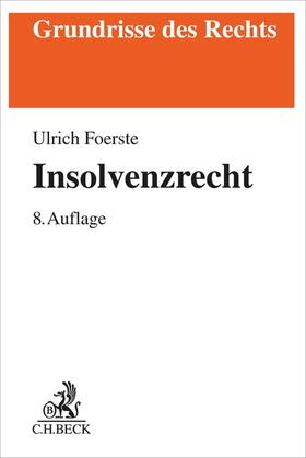 Foerste | Insolvenzrecht | Buch | sack.de